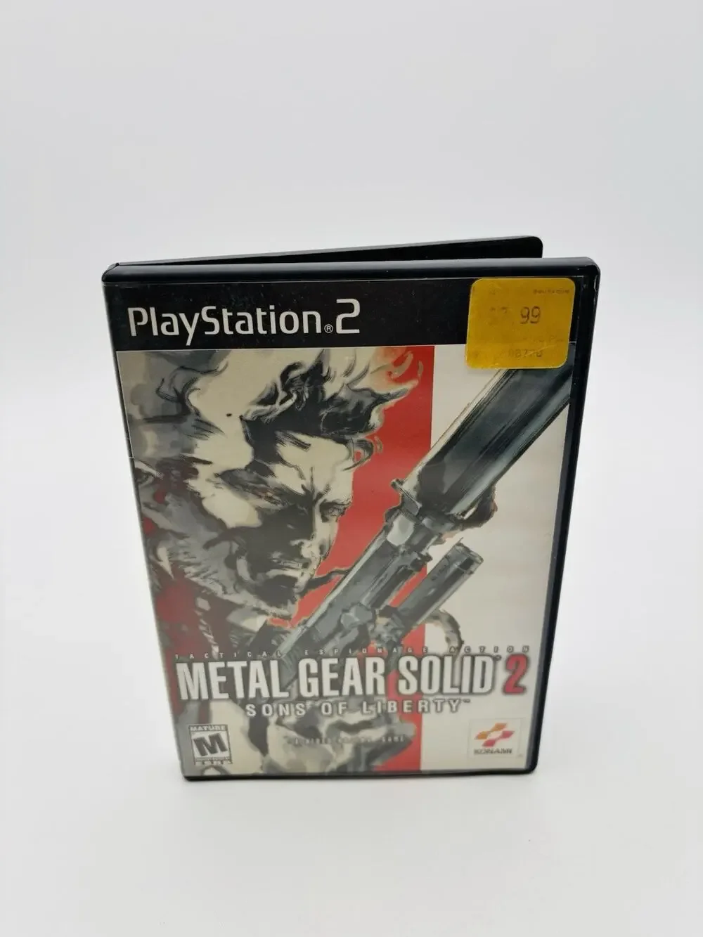 Metal Gear Solid 2 Sons Of Liberty Sony Playstation 2 PS2 Tested Works VG Cond